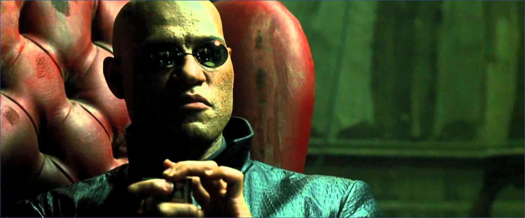 Matrix red pill blue pill